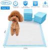 50Pcs/Set Dog Training Pads Puppy Pee Pads Wee Mats Potty-Train 24x18In M