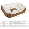 Pet Dog Bed Soft Warm Fleece Puppy Bed Dog Cozy Nest Sofa Bed Cushion Mat XXL Size