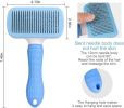 Dog Brush For Shedding Dematting Pet Grooming Hair Undercoat Rake Comb Brush