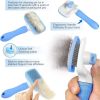 Dog Brush For Shedding Dematting Pet Grooming Hair Undercoat Rake Comb Brush