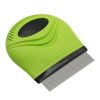 Pet Life 'Grazer' Handheld Travel Grooming Dog Flea and Tick Comb