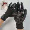 Pet Hair Removal Gloves; Pet Grooming Gloves; Bathing; Hair Remover Gloves; Gentle Brush for Dogs