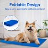 Dog Cooling Mat, Pet Cooling Mat for Dogs, Pressure Activated Dog Cooling Pad, No Water or Refrigeration Needed, Non-Toxic Gel